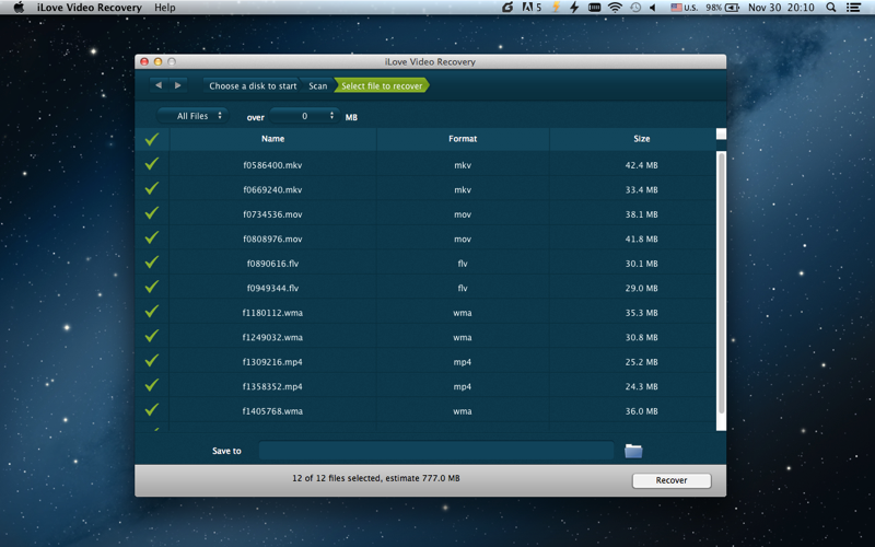 iLove Video Recovery thumbnail 3