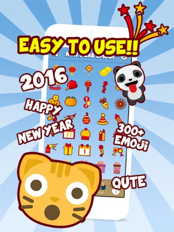 Screenshot #5 pour New Year Emoji - Holiday Emoticon Stickers & Emojis Icons for Message Greeting