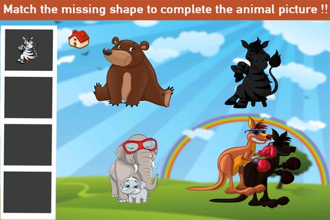 Amazing Animals Puzzle -Educational Word Learning Game for Kids & Toddlers screenshot 2