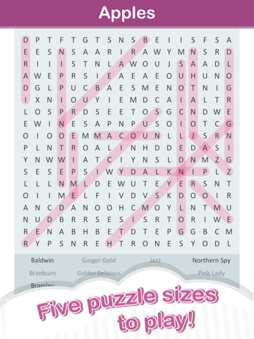 Word Search Puzzles + iPad screenshot 4 - Games app
