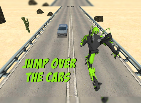 Screenshot #6 pour Sahin Abi Traffic Racer Runner Robot V2