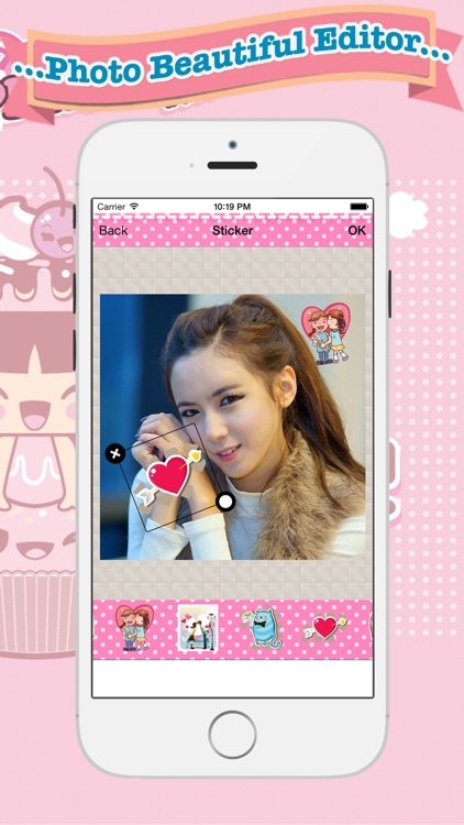 Beautiful Sticker - photo editor camera plus for your