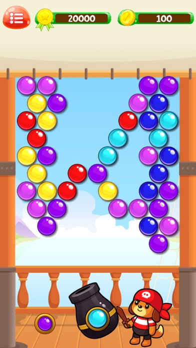 Screenshot #2 pour Bubbleys Bubble Shooter