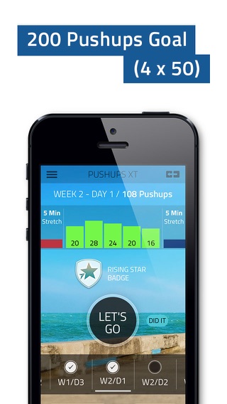 Pushups Extreme: 200 Push ups workout trainer XT Proのおすすめ画像2