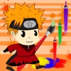 New Coloring Game Kids Naruto Version