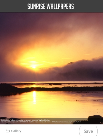 Screenshot #6 pour Sunrise Wallpaper