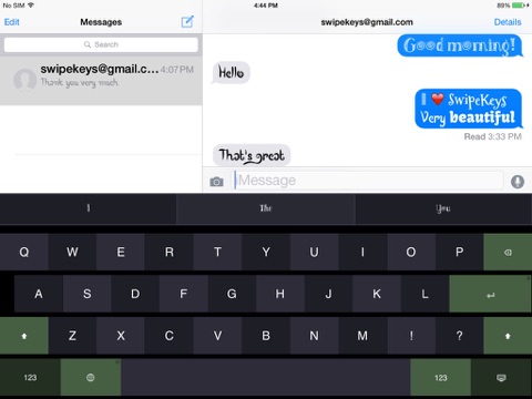 Screenshot #4 pour SwipeKeys