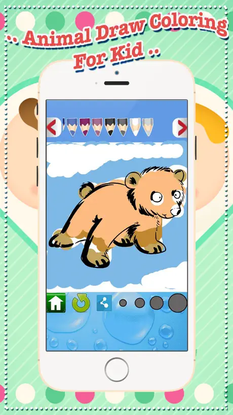 ! animal draw coloring for kid