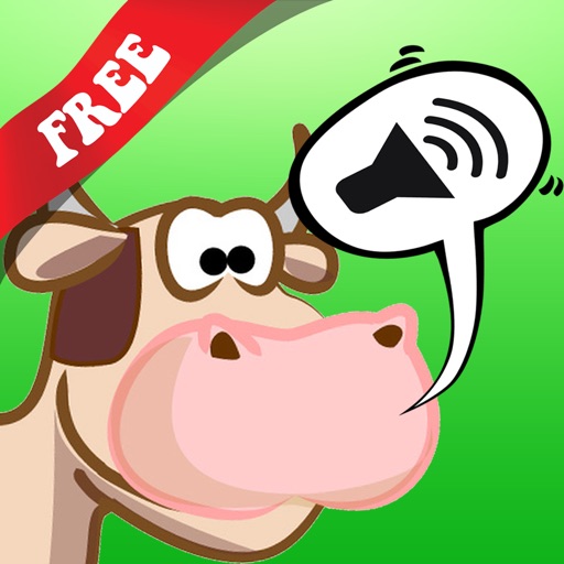 Free Farm Animals Sound with pig and chicken noise icon