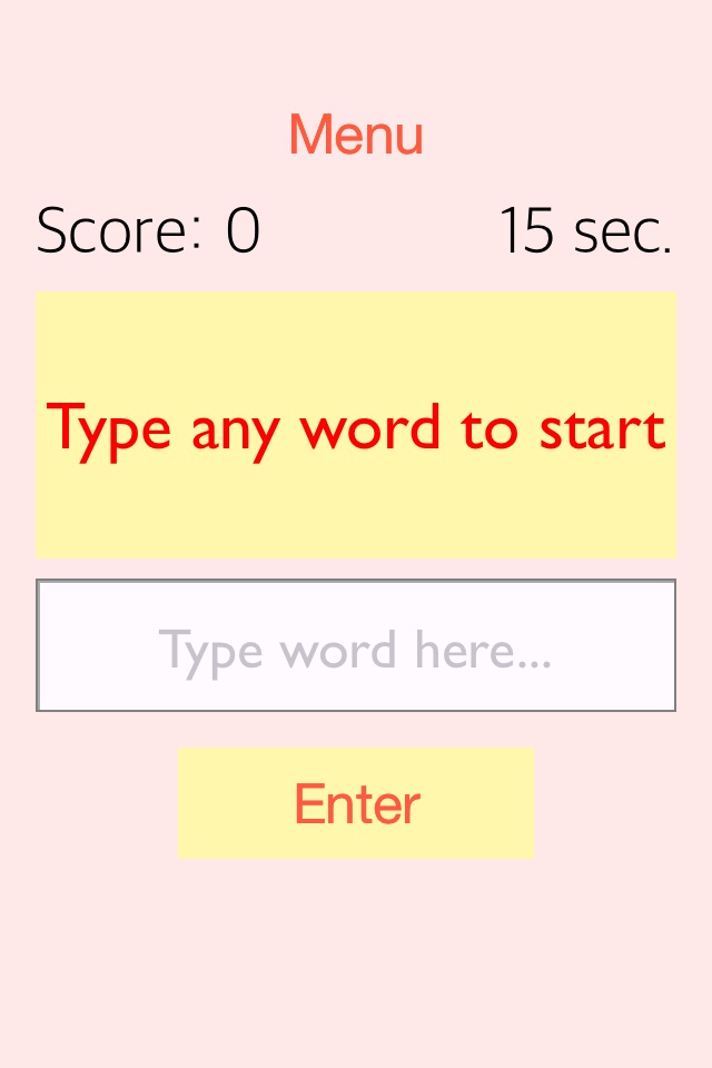 Erudite: word game screenshot 2