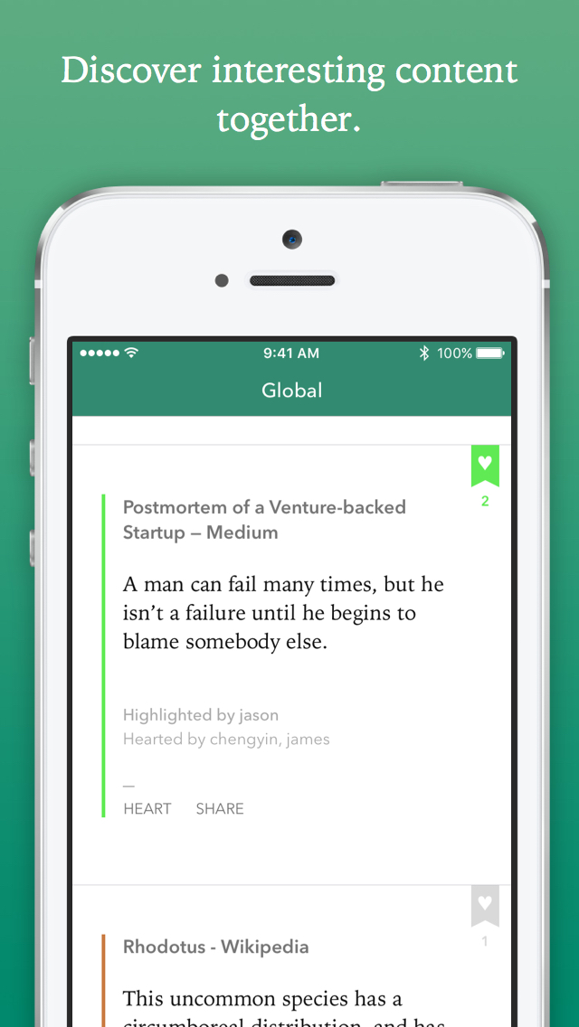 Bamboo - Save Share and Discover Highlights