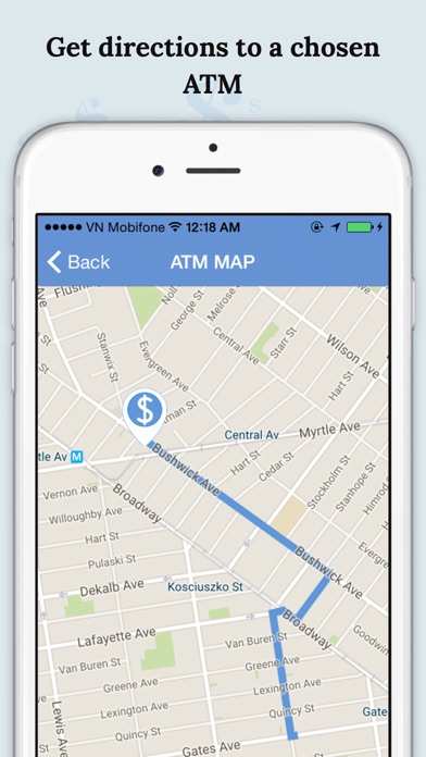 Screenshot #3 pour ATM Near Me - Find nearby Banks and Mobile ATM location!