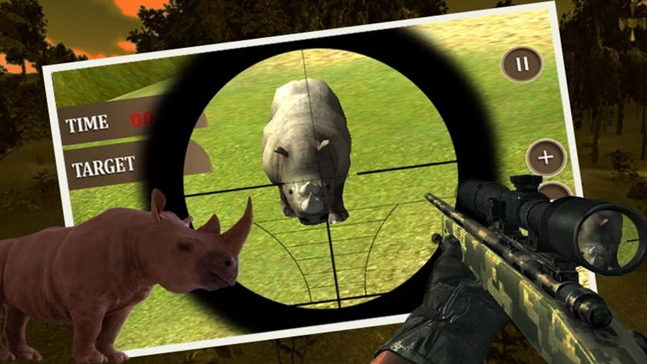 Hunting jungle animals 2