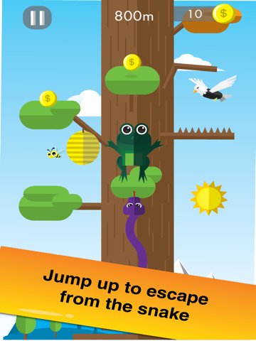 Screenshot #5 pour Crazy Frog Jump Tap Escape