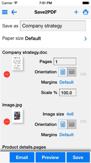 Save2PDF for iPhoneのおすすめ画像2