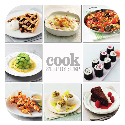 Cooking Recipes Step by Step Cookbook - iPad Version icon