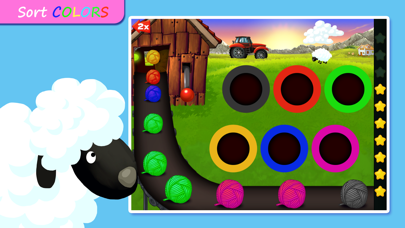 Screenshot #3 pour Farm Puzzles - Shapes & Colors