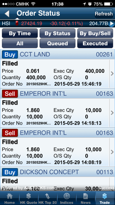 App screenshot