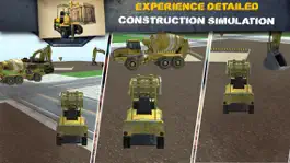 Game screenshot Heavy Construction Simulator- Drive a forklift through the city suburbs to become a construction master hack
