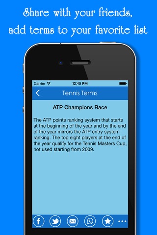 Tennis Terms screenshot 3