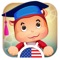 Smart Kids - Picture Dictionary, Alphabet, Number & Funny Games for Baby