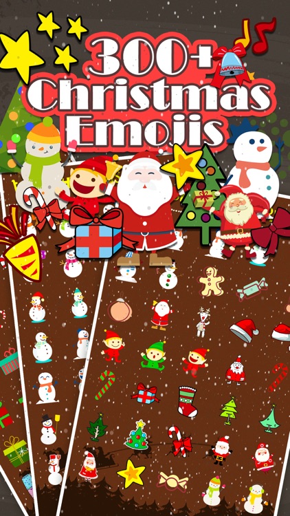 Merry Christmas Emoji - Holiday Emoticon Stickers & Emojis Icons for Message Greeting