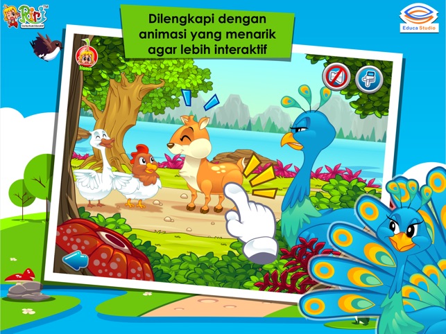 Kisah Kancil Dan Merak Cerita Anak Interaktif On The App Store
