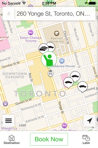 Diamond Taxi Toronto screenshot 2