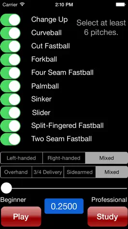 Game screenshot Pitch Grips - A Training App mod apk