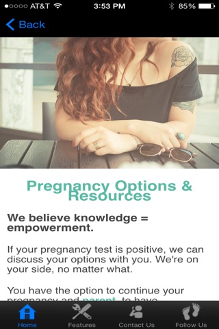 Palmetto Pregnancy Center screenshot 2