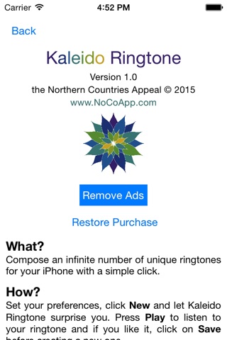Kaleido Ringtone screenshot 2