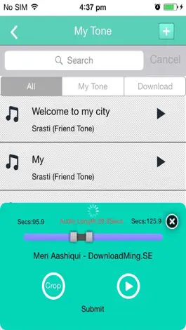 Game screenshot MyCityMyTone apk