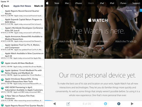 Screenshot #5 pour Simple RSS Reader