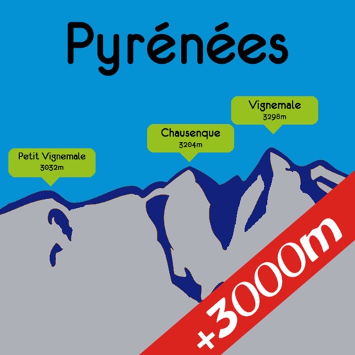 Pyrénées sommets 3000 icon