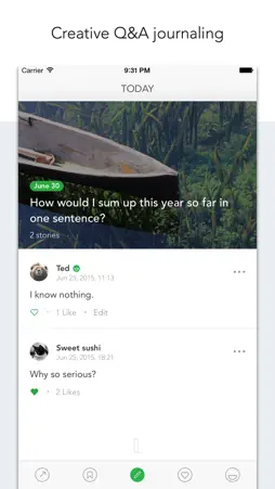 Loopify - Creative Q&A Journal screenshot 1