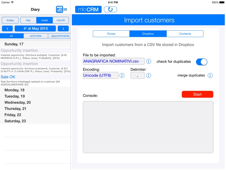 myCRM for iPad screenshot-4