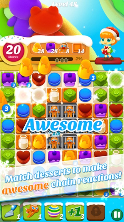 Candy Heroes Splash - match 3 crush charm game