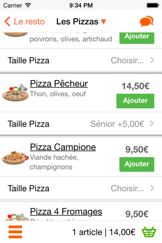 LivraisonResto.fr - Pizzas, Sushis, Burgers chez vous ! screenshot 3