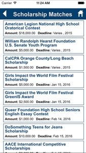 Scholarships.com screenshot #3 for iPhone