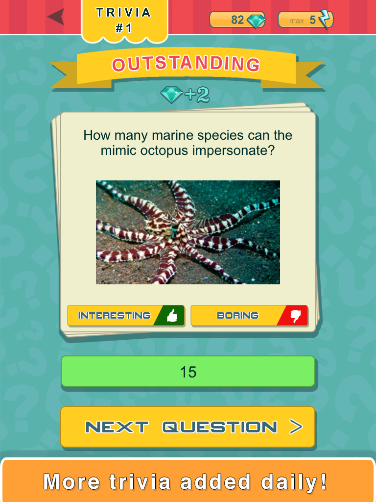 Trivia Quest™ Unbelievable Facts - trivia questions