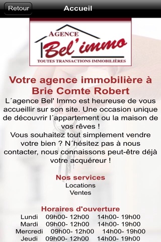 Bel'immo Brie Comte Robert screenshot 2