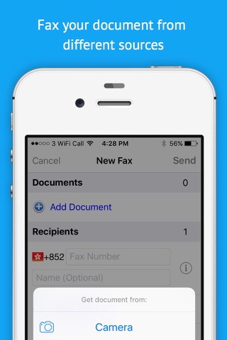 FAX852: Pay-as-you-go Fax screenshot 2