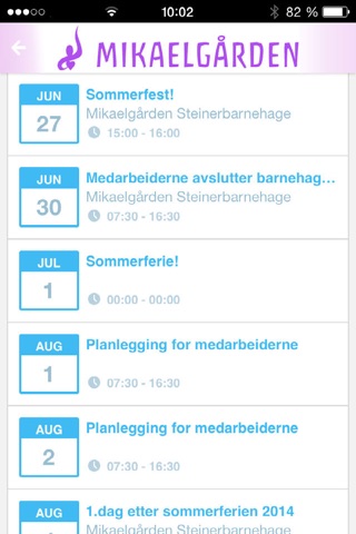 Mikaelgården Steinerbarnehage screenshot 2