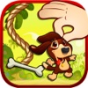 My Swinging Pet - Cute Dog Puzzle Game