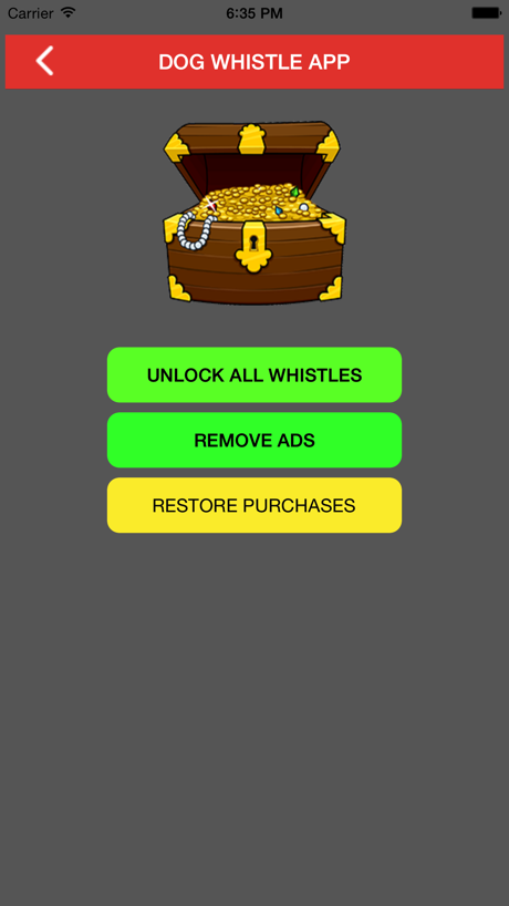 DOG WHISTLE APP