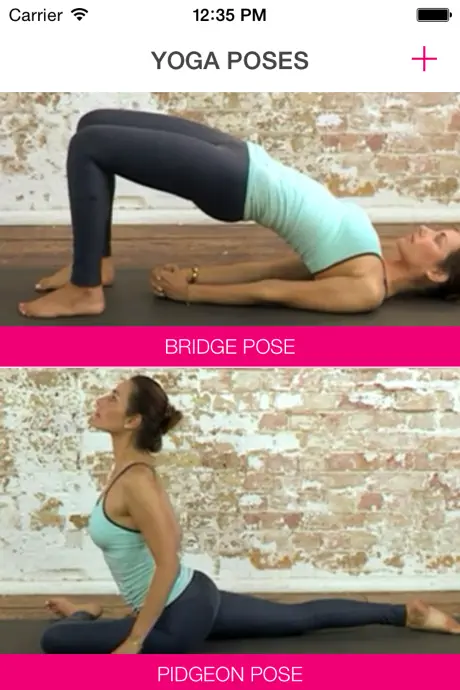 YOGA POSES APP