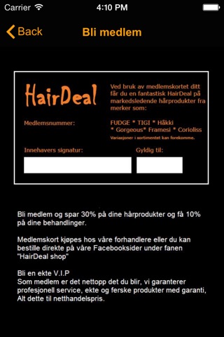 HairDeal screenshot 2