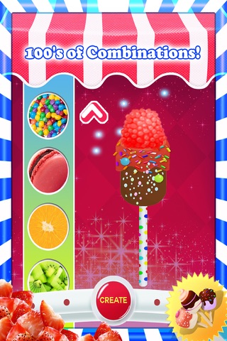 A Candy Pop Maker HD- Super fun food game for kids! screenshot 3