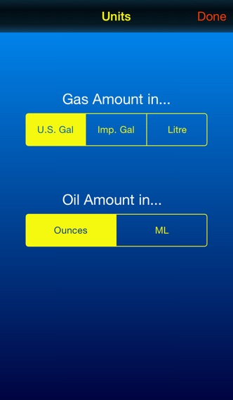 Gas Mix - 2 Cycle Fuel Mix Calculatorのおすすめ画像3