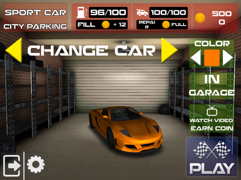 Screenshot #4 pour Sport Car Ville Parking